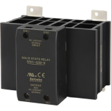 Single-phase top/bottom terminal solid state relay with integrated heatsink AUTONICS