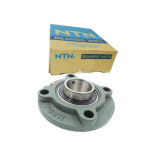 Round flanged units cast housing w spigot joint (Set screw type) NTN