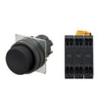 22-mm dia push-button switches  OMRON