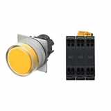 22-mm dia push-button switches  OMRON