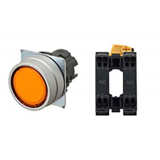 22-mm dia push-button switches  OMRON