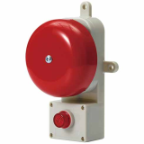 Alarm bells with lamp attached for vessels and heavy industrial applications QLIGHT