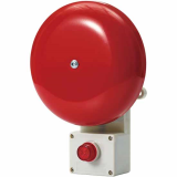 Alarm bells with lamp attached for vessels and heavy industrial applications QLIGHT