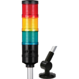 Ø70mm multi-functional modular LED tower lights with buzzer QLIGHT