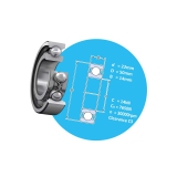 Deep groove ball bearings SKF