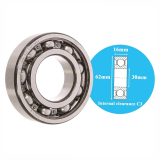 Deep groove ball bearings SKF