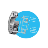 Deep groove ball bearings SKF