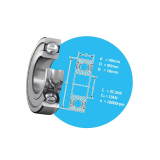 Deep groove ball bearings SKF