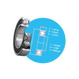 Deep groove ball bearings SKF