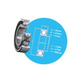 Deep groove ball bearings SKF