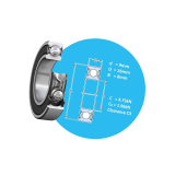 Deep groove ball bearings SKF