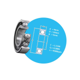 Deep groove ball bearings SKF