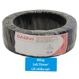 Dây điện cách điện PVC CADIVI