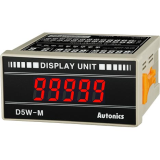 Panel mount 5-digit digital display units AUTONICS