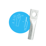 Long barrel copper tube terminals MHD