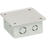 Fire resistant adaptable boxes with knockouts 