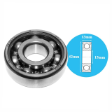 Single row deep groove ball bearings-d 15 mm SKF