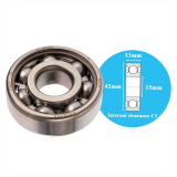 Single row deep groove ball bearings-d 15 mm SKF