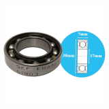 Single row deep groove ball bearings-d 17 mm SKF