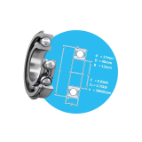 Single row deep groove ball bearings-d 17 mm SKF