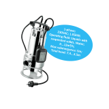 Bơm chìm nước thải cánh xoáy PENTAX