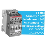 Khởi động từ 3 cực AC/DC 4...18.5kW ABB