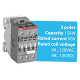 Khởi động từ 3 cực AC/DC 4...18.5kW ABB
