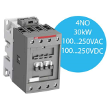 Khởi động từ 4 cực AC/DC 70...125A AC-1 ABB