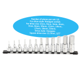 Đầu khẩu đa dạng kích cỡ TONE