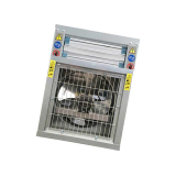 Quạt thông gió hình vuông cánh quạt inox 