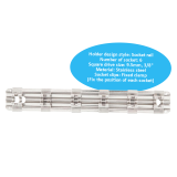 Giá đỡ đầu khẩu inox gắn cố định TONE