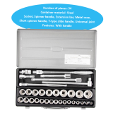 Bộ khẩu 26 đầu 7 tay cầm TONE