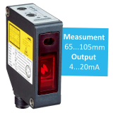 Simply accurate measuring displacement photoelectric