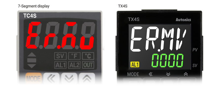 Bộ điều khiển nhiệt độ Autonics TX Series có màn hình 11 đoạn cải thiện khả năng hiển thị