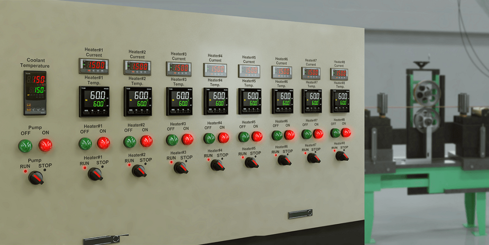 Bộ điều khiển nhiệt độ Autonics TX Series ứng dụng trong máy công cụ