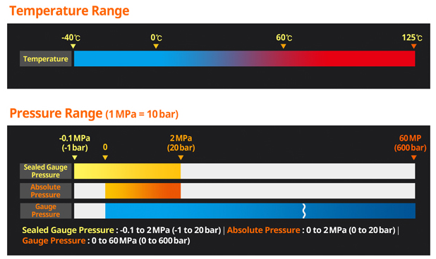 đo dải áp suất rộng TPS30 series Autonics