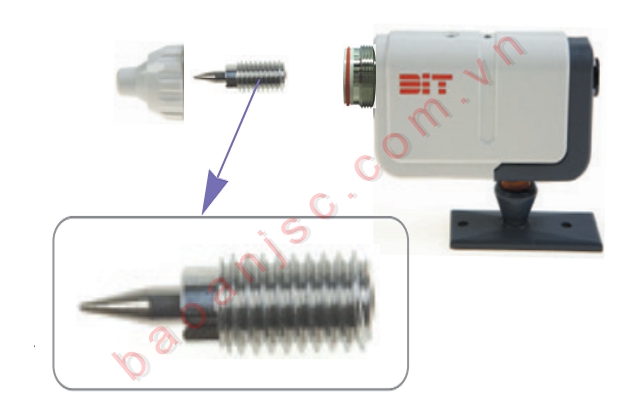 PIN-EMITTER-ION NOZZLE