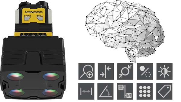 In-Sight 2800 kết hợp thuật toán học sâu và công cụ thị giác máy truyền thống