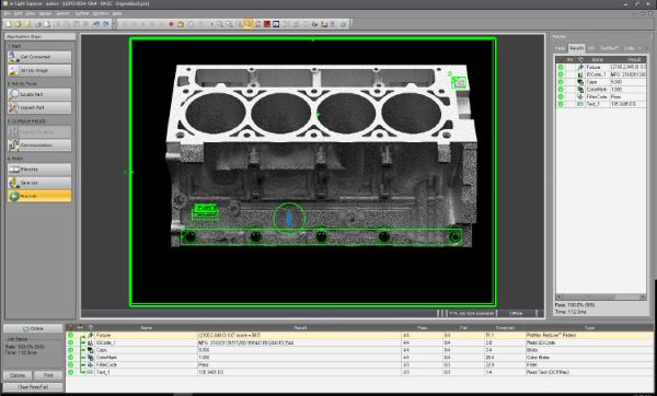 Giao diện In-Sight EasyBuilder giúp người vận hành thực hiện quy trình dễ dàng