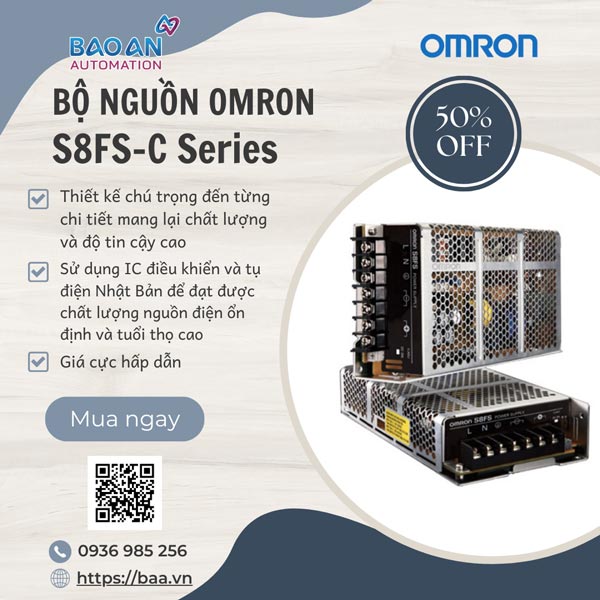 Bộ nguồn Omron S8FS-C series