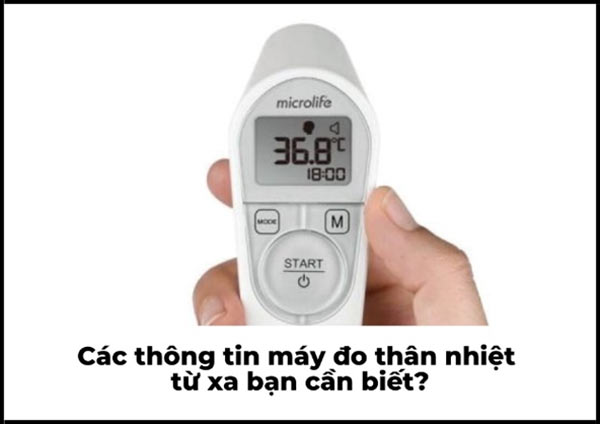 Đo nhiệt độ cơ thể bằng máy đo bức xạ nhiệt