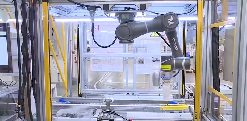 Robot kiểm tra điện áp cao - Nhà máy sản xuất điều hòa 