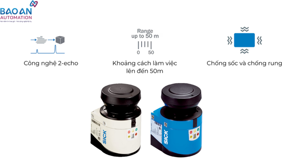Một số đặc điểm của Cảm biến LiDAR LMS1xx