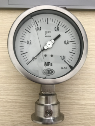MPA trên đồng hồ đo áp suất
