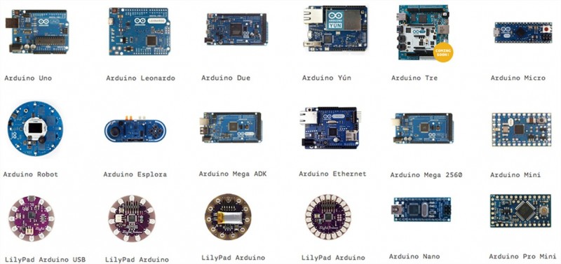 Các loại Arduino