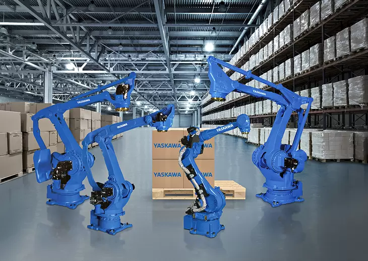 Các dòng robot công nghiệp phục vụ bốc xếp hàng hóa PL series