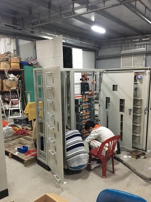 Tủ điện Bảo An cung cấp và lắp đặt tại nhà máy