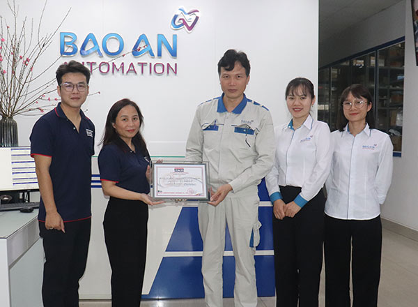  Bảo An vinh dự nhận giấy chứng nhận đại lý phân phối từ Bando Việt Nam