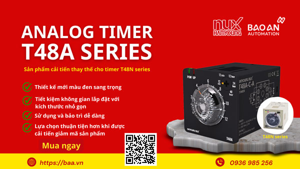 Timer analog T48A series 