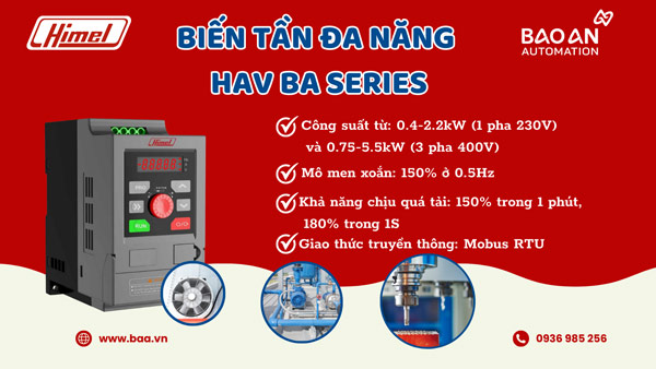  biến tần Himel, HAV BA series